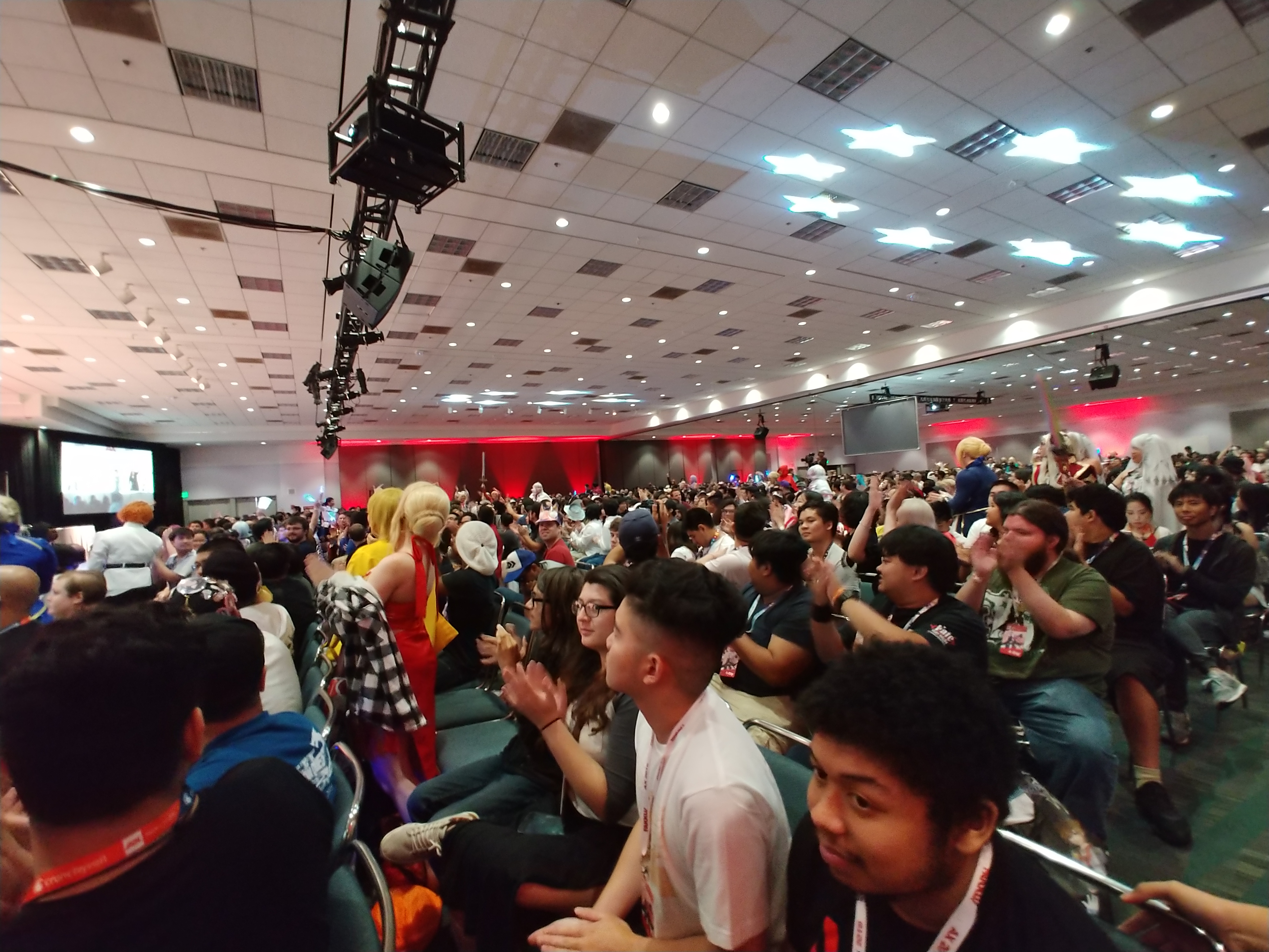 Audience Cosplay Cheering