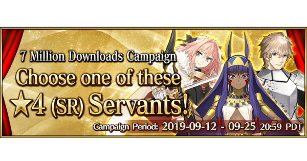 Free SR Servant Banner