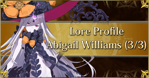 Lore Profile - Abigail Williams