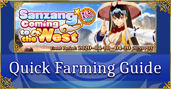 Revival: Sanzang Coming to the West - Quick Farming Guide