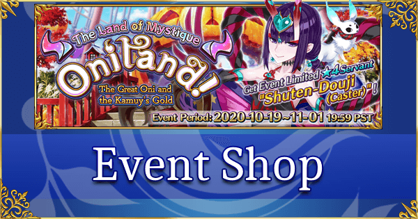 Oniland Halloween 2020 - Event Shop & Planner