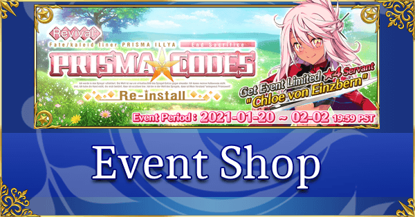 Revival: Prisma Codes - Event Shop & Planner