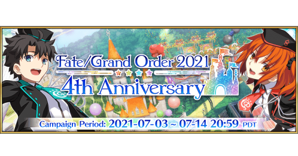 Fate/Grand Order 2021 ~4th Anniversary~