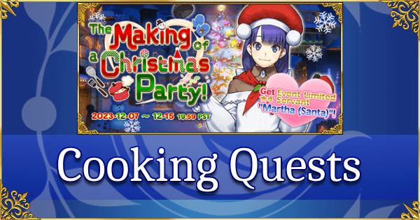 Christmas 2023 - Cooking Quests