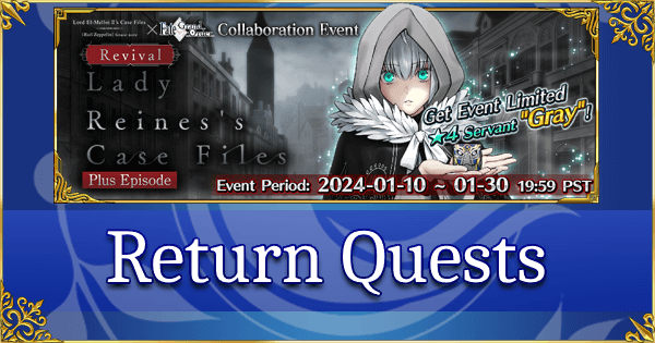 Revival: Lady Reines Case Files - Return Quests