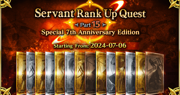 Servant Rank Up Quests Part 15