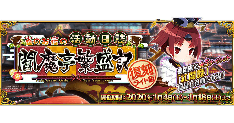 New Year Event 2020 Walkthrough Banner