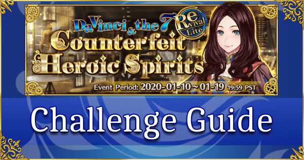 Da Vinci Lite Challenge Quest Guide: Tokimeki Alter Club (Jeanne Alter & Friends)