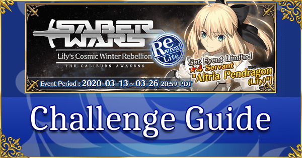 Revival: Saber Wars Challenge Quest Guide - Altrium Hunter (Lu Bu, Medjed & co)