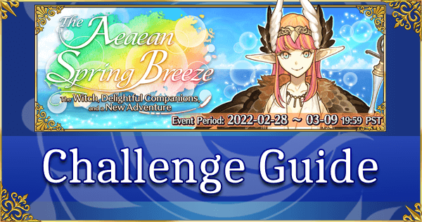 Aeaean Spring Breeze - Challenge Guide: Battle of Aegis (Odysseus)