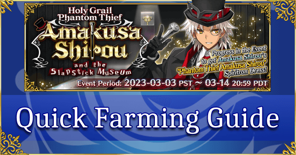 Slapstick Museum - Quick Farming Guide