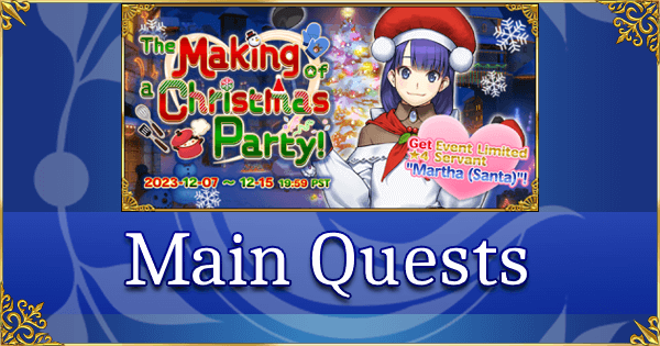 Christmas 2023 - Main Quests