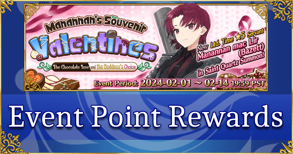 Valentine's 2024 - Event Point Rewards