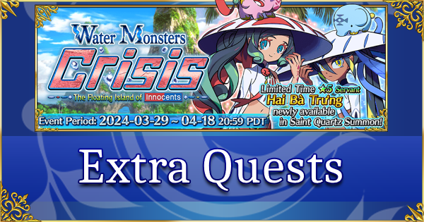 Water Monsters Crisis - Extra Quests