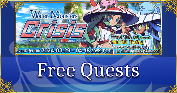 Water Monsters Crisis - Free Quests